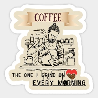 Coffee Lover Funny Ambiguous Gift Sticker